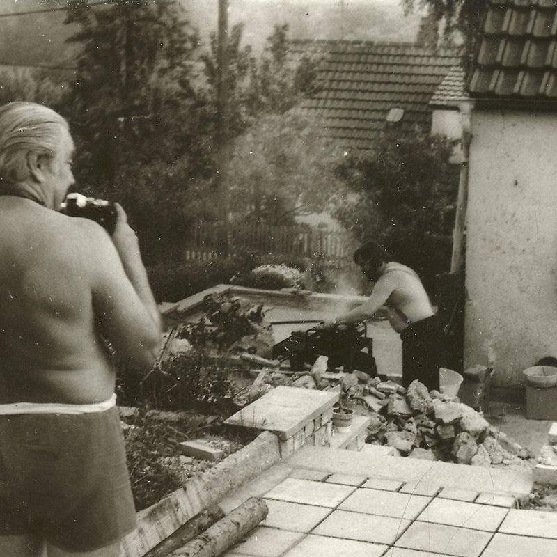 Heinz Fotografierte gerne